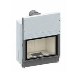 Kamineinsatz SCHMID Lina 73 H Kristall+ Schiebetür 9 KW