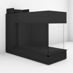 Gaskamin Brunner Panorama-Kamin Gas 43/75/38/36 -Brunner Geschaft 901017 Left 1600x1600