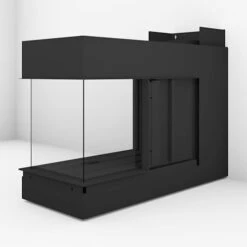 Gaskamin Brunner Panorama-Kamin Gas 43/75/38/36 -Brunner Geschaft 901017 Right 1600x1600