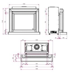 Gaskamin Camina N4 G -Brunner Geschaft Camina N4 G techn 1600x1600