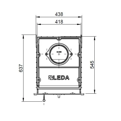 Heizeinsatz Leda Diamant H20 10 KW 6 Heizeinsatz Leda Diamant H20 10 KW – Bild 4