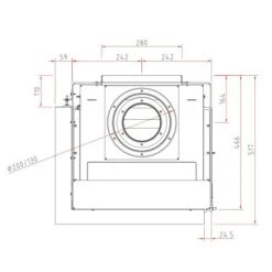 Gaskamin Schmid Ekko G L 45 -Brunner Geschaft Ekko G L 45 techn 2 1600x1600