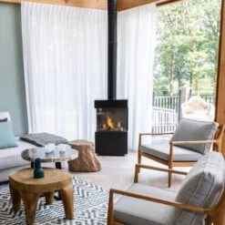 Gaskaminofen DRU Polo RCE -Brunner Geschaft Gaskaminofen DRU Polo RCE ambient 02 1600x1600