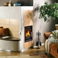 Heizeinsatz Leda Brillant H4 14 KW -Brunner Geschaft Heizeinsatz LEDA Brillant H4 ambiental 1600x1600