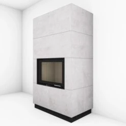 Kaminbausatz Brunner BSK 42-66 Drehtür 9 KW -Brunner Geschaft Kaminbausatz Brunner BSK 42 66 Drehtuer Right 1600x1600