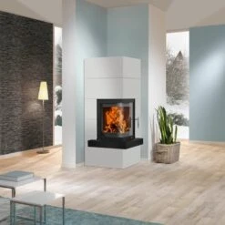 Kaminbausatz Oranier Club (W+) 7 KW -Brunner Geschaft Kaminbausatz Oranier Club W Sims Beton Schiefer Ambient 1600x1600