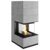 Kaminbausatz SPARTHERM SIM Arte U-50h 9,3 KW Schiebetür -Brunner Geschaft Kaminbausatz Spartherm SIM Arte U 50h 1 3 Beton Natur 1600x1600