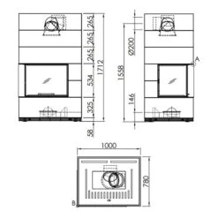 Kaminbausatz Spartherm SIM Varia 2Lh H2O 10,4 KW -Brunner Geschaft Kaminbausatz Spartherm SIM Varia 2Lh H2O 1 3 1600x1600