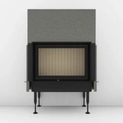 Kamineinsatz Brunner BKH 5.0 Flach 42-66 Schiebetür 9 KW