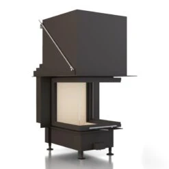 Kamineinsatz Brunner Panoramakamin 42/42/42/42 Schiebetür 8 KW