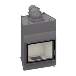 Kamineinsatz SCHMID Lina W 6751 S Drehtür 14,5 KW Wasserfühend