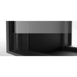 Kamineinsatz SCHMID Lina 6751 H Kristall+ Schiebetür 9 KW -Brunner Geschaft Kristal Plus Front 1600x1600 1