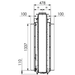 Gaskamin DRU Maestro 75 Tall Tunnel RCH -Brunner Geschaft Maestro 75 Tall Tunnel RCH teh3 2023 1600x1600