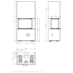 Kaminofen Im Bausatz Olsberg Osorno L 8 KW 7 Kaminofen Im Bausatz Olsberg Osorno L 8 KW -Brunner Geschaft Olsberg Osorno L skitzze links 1600x1600