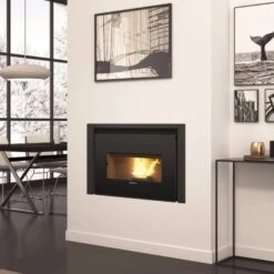 Pellet Kamineinsatz La Nordica Extraflame Comfort P85 Plus 12 KW -Brunner Geschaft Pellet Kamineinsatz La Nordica Extraflame Comfort P85 Plus ambiental 1600x1600