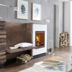 Heizeinsatz Olsberg Profi W 12 Mit Außenbefeuerung 14,9 KW -Brunner Geschaft Profi W 12 mit Front Profi R amb min 1600x1600