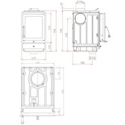 Heizeinsatz Olsberg Profi Plus 7 | 7 KW -Brunner Geschaft ProfiPlus 7 1600x1600