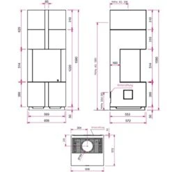 Gaskamin Camina S16 G -Brunner Geschaft S16 G techn 1600x1600