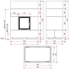 Kaminbausatz Camina S7 TV Kurz 7 KW Speicheranlage -Brunner Geschaft S7 TV Kurz mit Lina TV 4551 ss 1600x1600