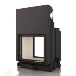 Kamineinsatz Brunner Stil-Kamin 62/76 Schiebe/Kipptür Durchsicht 11 KW