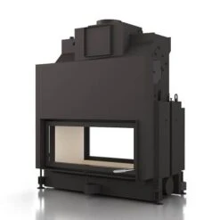 Kamineinsatz Brunner Architektur-Kamin 38/86 Schiebetür/Kipptür Durchsicht 10 KW