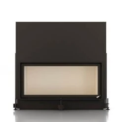 Kamineinsatz Brunner Architektur-Kamin 53/121 Schiebe-/Kipptür Durchsicht 13,5 KW