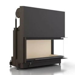 Kamineinsatz Brunner Eckkamin 53/121/50 Schiebetür 14,5 KW -Brunner Geschaft SET205953 Left 1600x1600