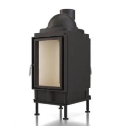 Heizeinsatz Brunner HKD 2.2 Tunnel Drehtür/Drehtür Flachglas 9 KW -Brunner Geschaft SET208468 Right 1600x1600