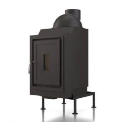 Heizeinsatz Brunner HKD 5.1 Drehtür Gusstür 10 KW -Brunner Geschaft SET208584 Right 1600x1600