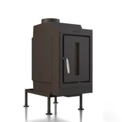 Heizeinsatz Brunner HKD 6.1 Drehtür Gusstür 9 KW -Brunner Geschaft SET208599 Left 1600x1600