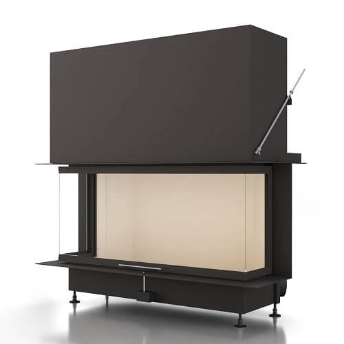 Kamineinsatz Brunner Panoramakamin 57/25/121/25 Schiebetür 13 KW 5 Kamineinsatz Brunner Panoramakamin 57/25/121/25 Schiebetür 13 KW – Bild 3