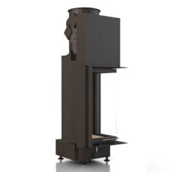 Kamineinsatz Brunner Eck 70/33/33 Schiebetür 9 KW -Brunner Geschaft SET210510 Left 1600x1600