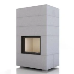 Kaminbausatz Brunner BSK 08 Stilkamin 11 KW, Schiebetür -Brunner Geschaft SET210573 Right 1600x1600