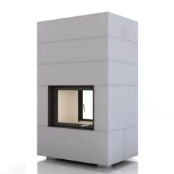 Kaminbausatz Brunner BSK 08, Stilkamin-Tunnel 11 KW, Schiebetür/Drehtür -Brunner Geschaft SET210578 Right 1600x1600