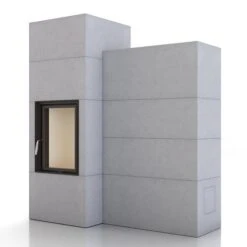 Kaminbausatz Brunner BSO 03 Drehtür Durchsicht 9 KW