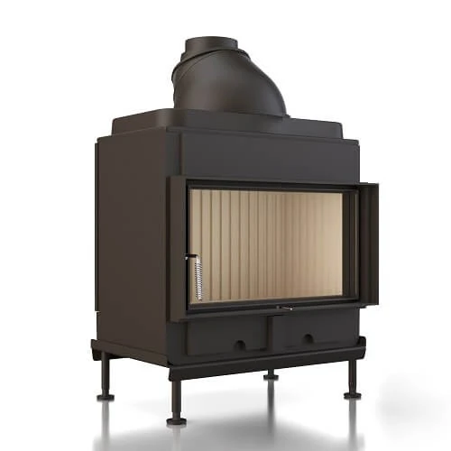 Heizeinsatz Brunner HKD 7 Drehtür Flachglas 9 KW 4 Heizeinsatz Brunner HKD 7 Drehtür Flachglas 9 KW – Bild 2