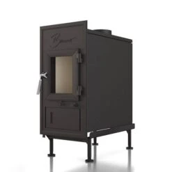 Heizeinsatz Brunner WF 50 (Rost) Einfachglasscheibe 9 KW