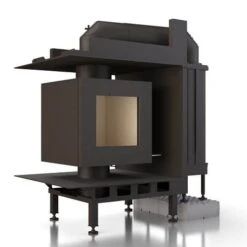 Heizeinsatz Brunner DF 33 Doppelglasscheibe Mit GNF 8 | 6 KW -Brunner Geschaft SET213033 Left 1600x1600