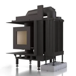 Heizeinsatz Brunner DF 33 Doppelglasscheibe Mit GNF 8 | 6 KW -Brunner Geschaft SET213033 Right 1600x1600