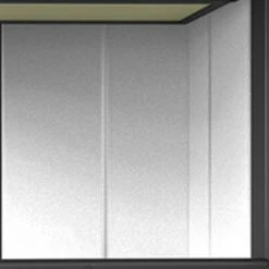 Kamineinsatz SCHMID Ekko L 100(45) H Schiebetür 9 KW (Glas 1-teilig) -Brunner Geschaft Schmid Premium Weiss 1600x1600 16