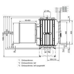 Heizeinsatz Leda Turma H80 HL 8/10/12 KW -Brunner Geschaft TURMA H80 H85 HL techn 1600x1600