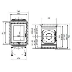Heizeinsatz Leda Turma H80 DS 10/12/13 KW -Brunner Geschaft Turma ds h80 ds 1600x1600 1