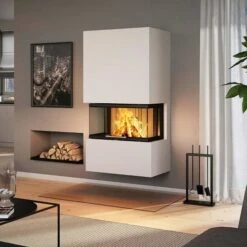 Kamineinsatz Spartherm Varia AS-3RLh 8,4 KW Schiebetür -Brunner Geschaft Varia AS 3RLh 1600x1600