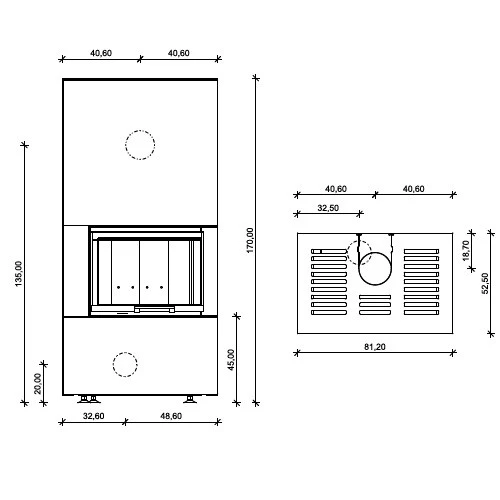 Kaminbausatz Neocube C10 7,8 KW 5 Kaminbausatz Neocube C10 7,8 KW – Bild 3