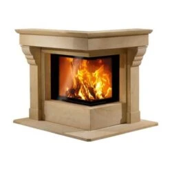 Kaminbausatz Camina N17 9 KW Naturstein-Anlage