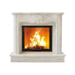 Kaminbausatz Camina N35 9 KW Naturstein-Anlage