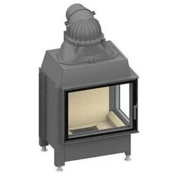 Kamineinsatz SCHMID Ekko R 67(45) S Drehtür 9 KW (mit Steg)