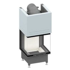 Kamineinsatz SCHMID Ekko U55(45) H Schiebetür 9 KW