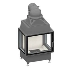 Kamineinsatz SCHMID Ekko U67(45) S Drehtür 9 KW