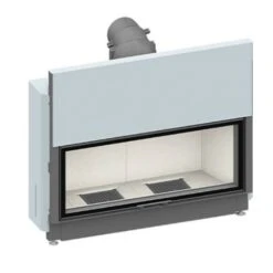 Kamineinsatz SCHMID Lina 120 H Schiebetür 10 KW